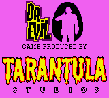 Austin Powers Welcome to my Underground Lair title screen for GameBoy Color